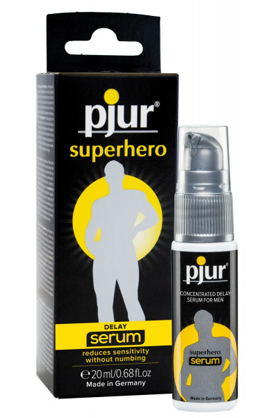 Сыворотка-пролонгатор pjur SUPERHERO Delay Serum - 20 мл.